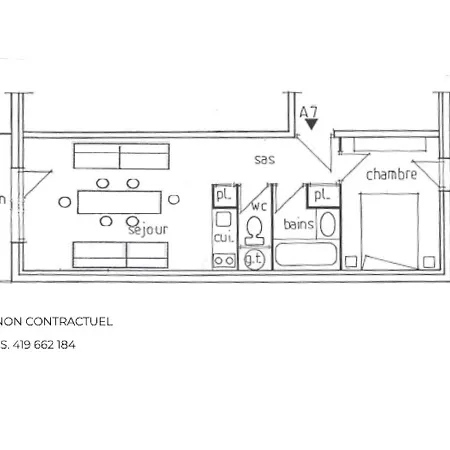 2 Pieces Pour 4 Pers. Face Telecabine St Martin De Belleville, Animaux Admis - Fr-1-452-114 شقة *